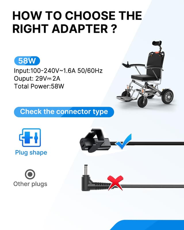 Thumbnail 5 de Universal Power Recliner Adapter 29V 2A