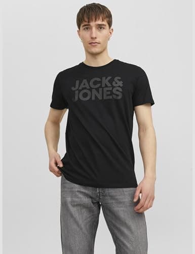 Detalle 2 de JACK & JONES Camiseta cuello redondo L