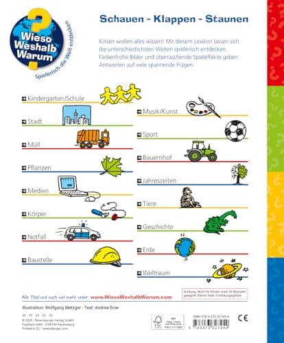 Thumbnail 1 de Wieso? Weshalb? Warum? Mi primer lexicón 📘