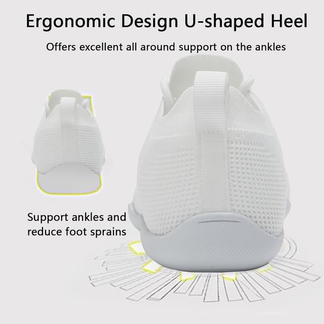 Detalle 2 de Kvwqoty Cheerleader Schuhe für Mädchen