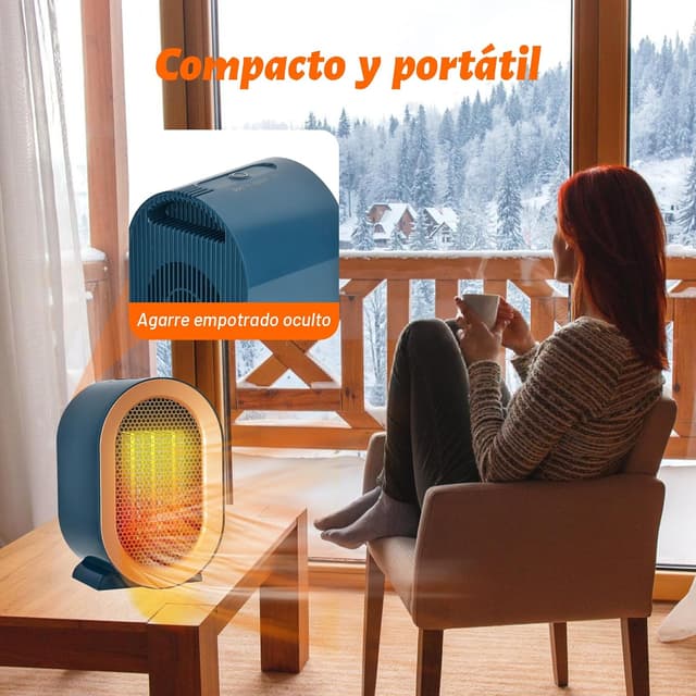 Detalle 2 de Calefactor Eléctrico Cerámico PTC 1200W