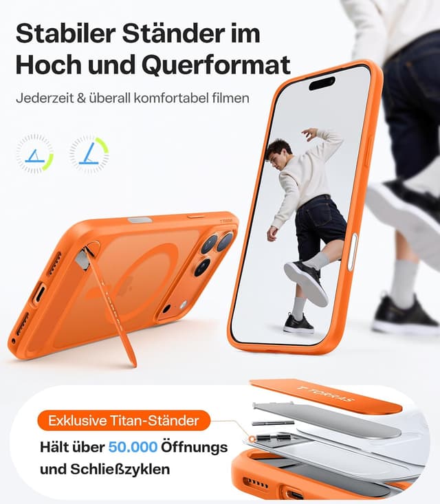 Thumbnail 2 de TORRAS Ostand L1 Hülle für iPhone 17 Pro Max