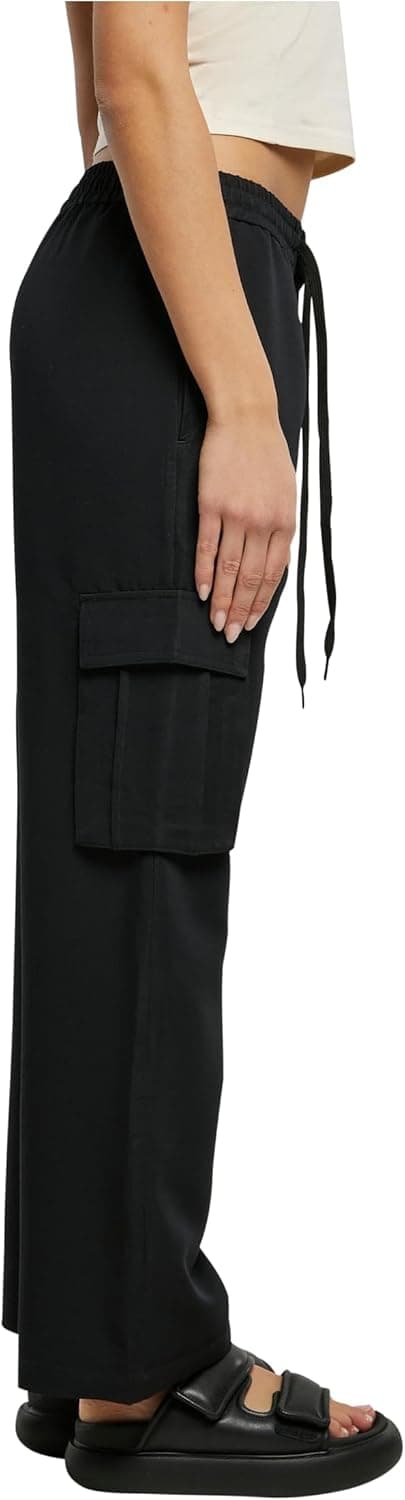 Detalle 2 de Urban Classics Vicose Cargo Hose Damen