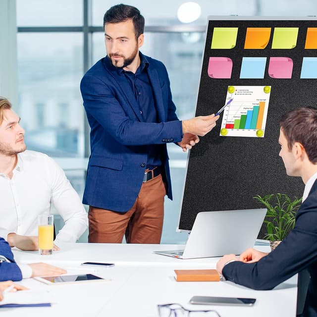 Detalle de Magnetische selbstklebende Tafelfolie 100 x 150 cm inkl. Magnetfolie, 6 Kreiden und 4 Magneten