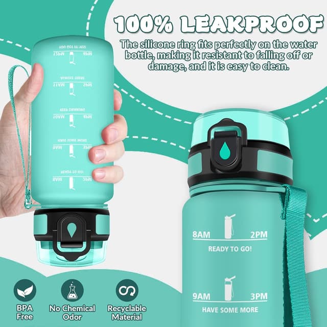 Detalle de Mulbijeo borraccia 0,5L con cannuccia