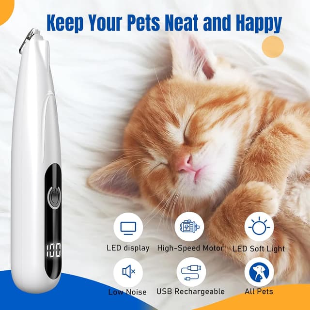 Thumbnail 1 de Yeerain Pfotentrimmer 2 Stunden ✂