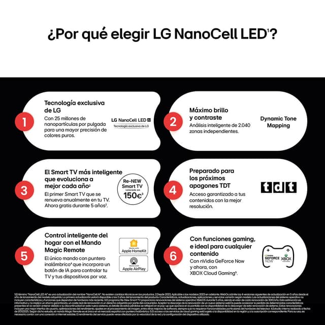 Thumbnail 2 de LG 55NANO81A6A TV LED NanoCell 4K Smart 📺