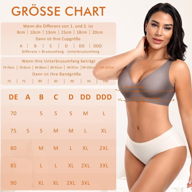 Thumbnail 5 de Nahtloser V-Ausschnitt BH für Damen