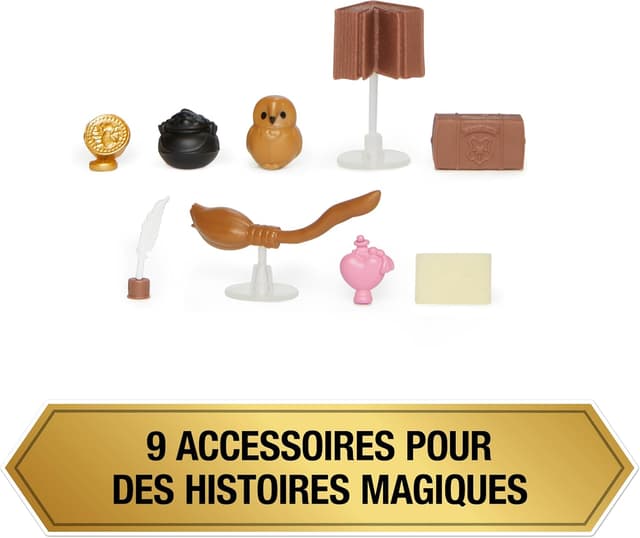 Detalle 2 de Calendrier de l’Avent Wizarding World Harry Potter avec 24 surprises et mini-figurines Moments Magiques