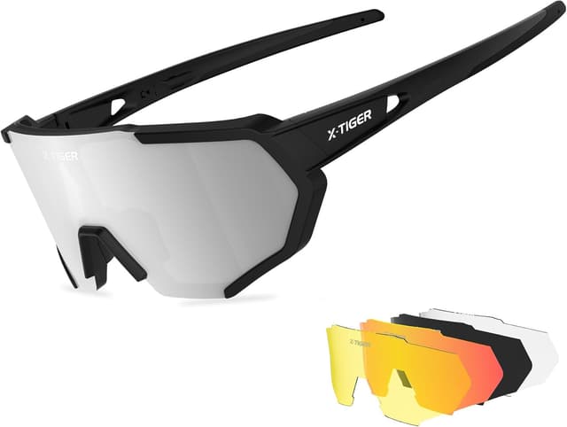 Detalle de X-TIGER Sportbrille mit UV400