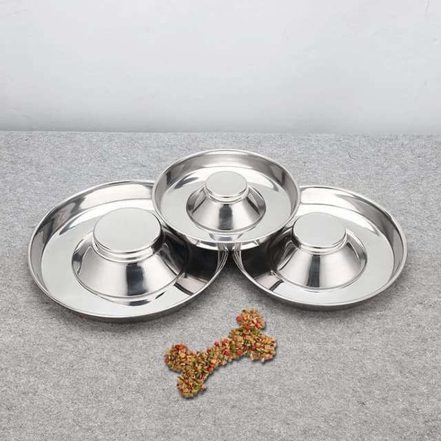 Detalle 2 de Puppy slow feed bowl 30cm 1.4L