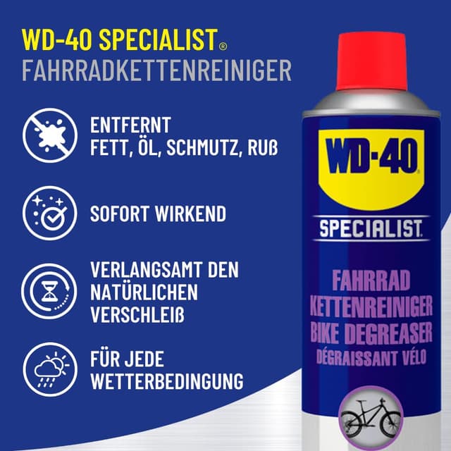 Thumbnail 3 de WD-40 Specialist Fahrrad Pflegeset – Komplettes Bike Pflegeset
