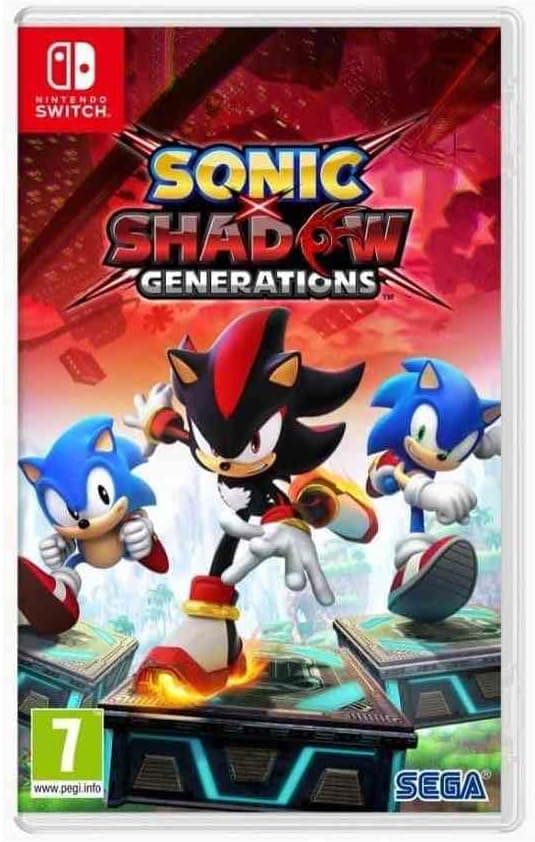 Detalle de Sonic X Shadow Generations videojuego colección única
