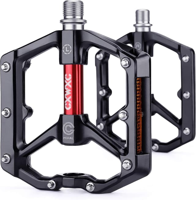 Detalle de CXWXC Road MTB pedals with Cr-Mo axle