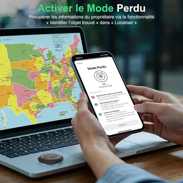 Thumbnail 4 de Bnlei Air Tracker Tag Lot de 4