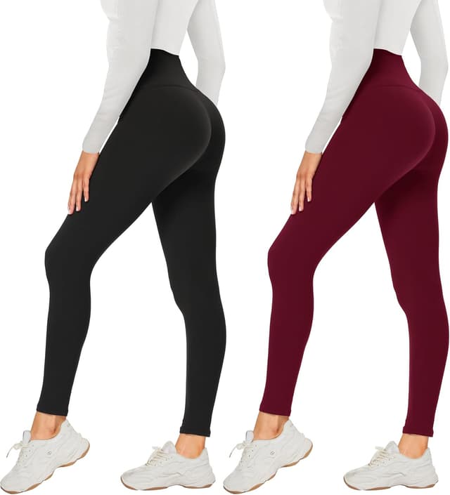 Thumbnail 6 de AMIYOYO 2er Pack Leggings High Waist