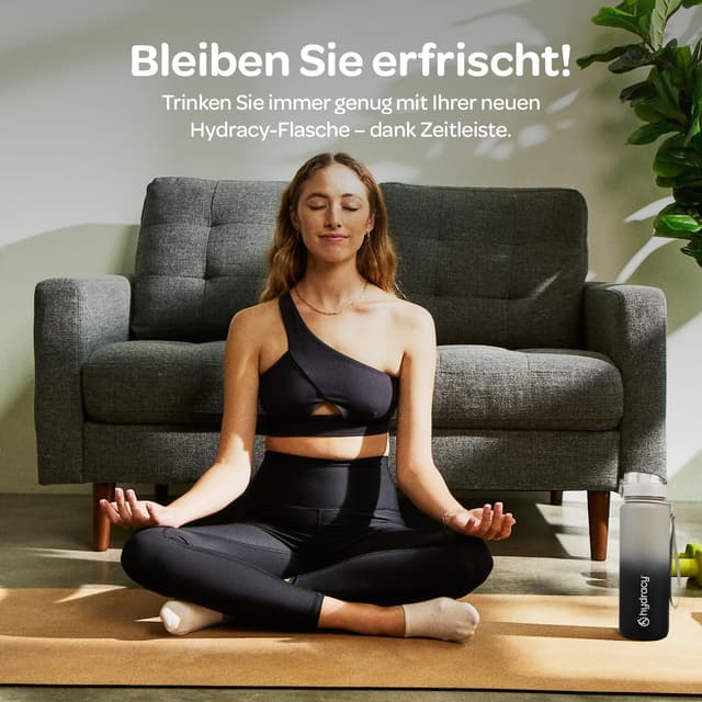 Thumbnail 6 de Hydracy Trinkflasche 1 Liter mit Fruchteinsatz