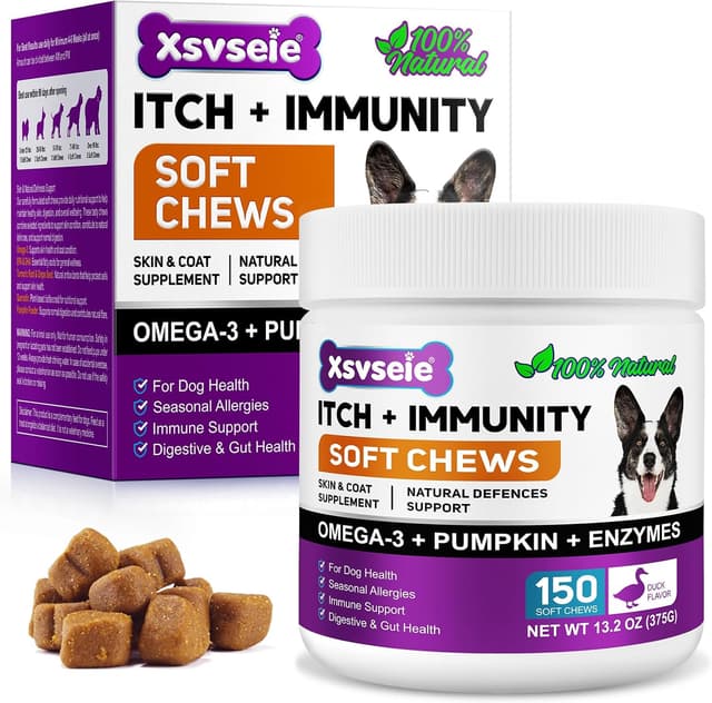 Detalle de Dog Allergy Relief Treats 150 unidades