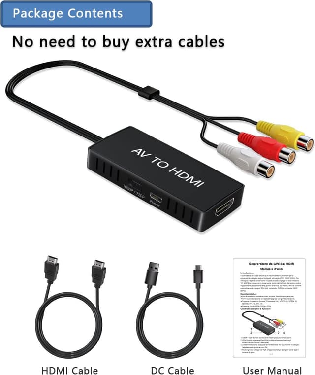 Thumbnail 6 de VIXLW AV to HDMI Converter 1080P