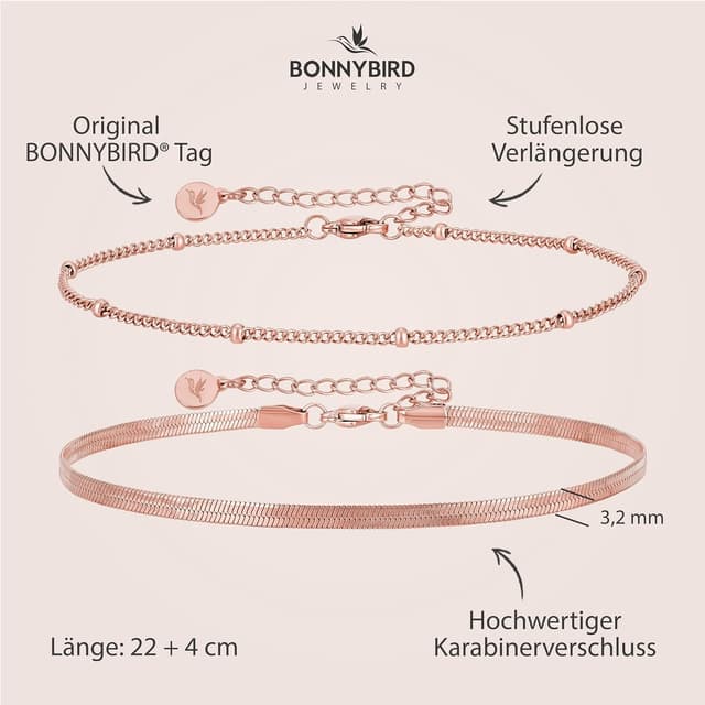 Thumbnail 4 de BONNYBIRD BonnyBeach Fußkettchen 22–26 cm