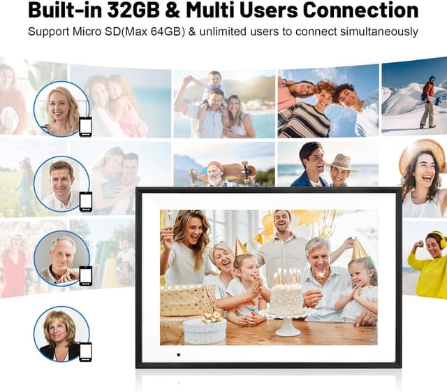 Thumbnail 3 de FUNCARE Marcos Fotos Digital WiFi 10,1" 📷