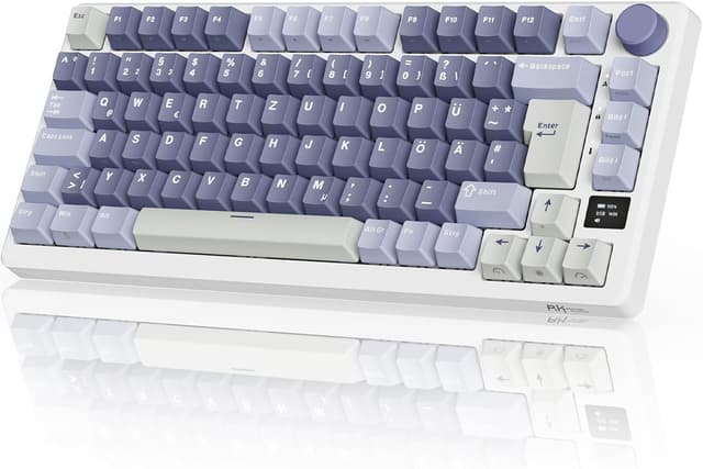 Detalle de RK ROYAL KLUDGE M75 kabellose Gaming‑Tastatur 75% ⌨