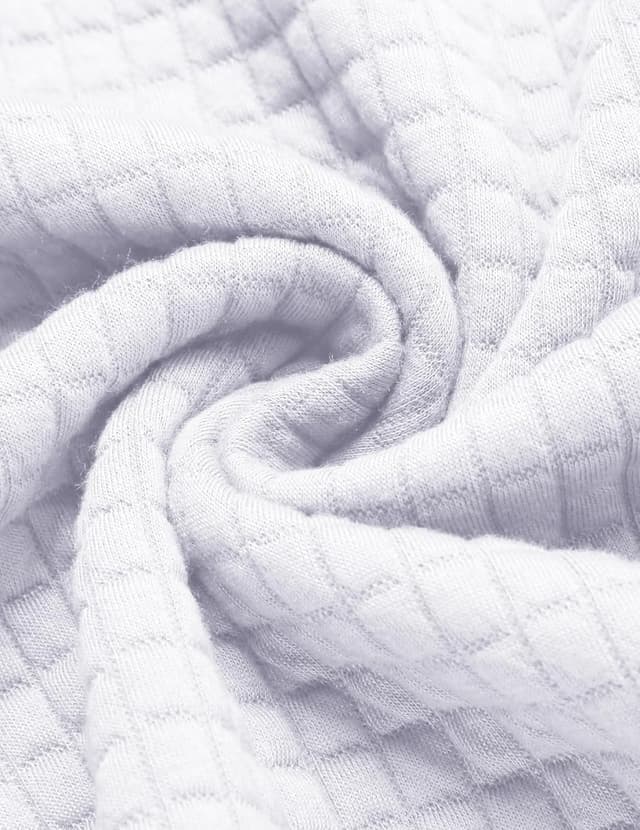 Detalle de COOFANDY pull à capuche homme à carreaux hipster style gym (manches longues, cordons de serrage)