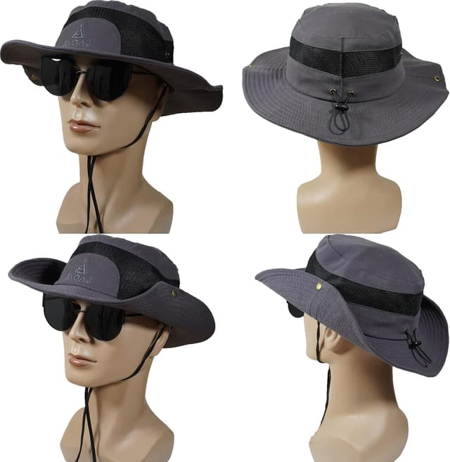 Detalle 1 de JAOAJ Chapeau soleil bob pliable UV 11,9 cm