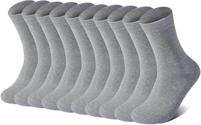Detalle de YOUCHAN 10 Paar Business-Socken ohne Naht aus Baumwolle – atmungsaktiv und OEKO-TEX-zertifiziert