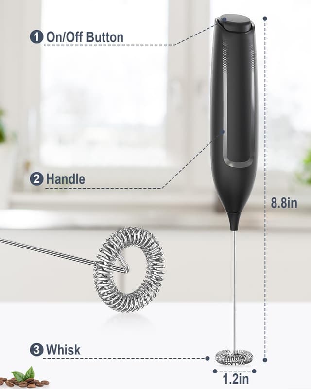 Thumbnail 5 de Milk Frother Handheld 15-20s