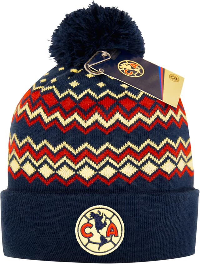 Detalle 2 de Icon Sports Officially Licensed Club América Beanie (Unisex Adult)