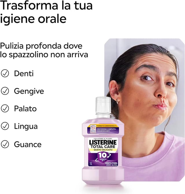 Thumbnail 5 de LISTERINE Total Care collutorio 1 L 🦷