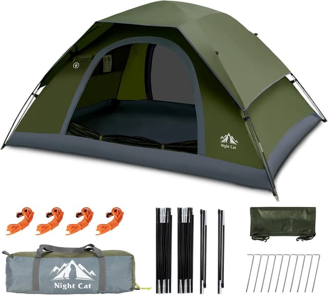 Detalle de Night Cat Tienda de Campaña 3000 mm