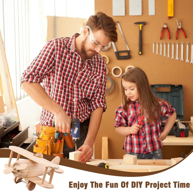 Detalle de Schnitzholz Linde 22er-Pack Holzklötzchen (3 Größen) zum Schnitzen & Basteln