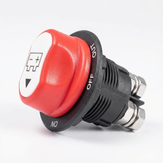 Detalle de Desconectador de Batería 12V/24V para Coche