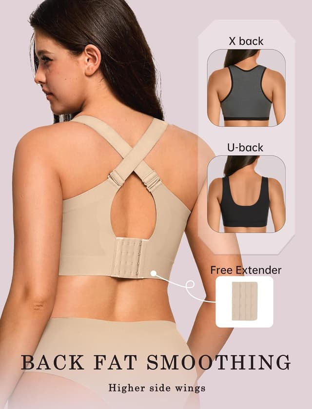 Detalle de OEAK Wireless Gel Bra Full Coverage Size Plus