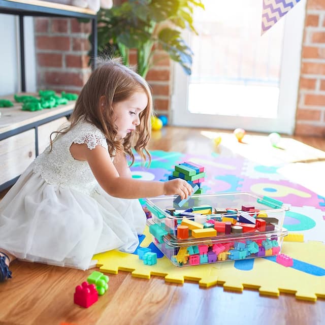 Thumbnail 4 de Vtopmart 6 Qt Plastic Storage Bins