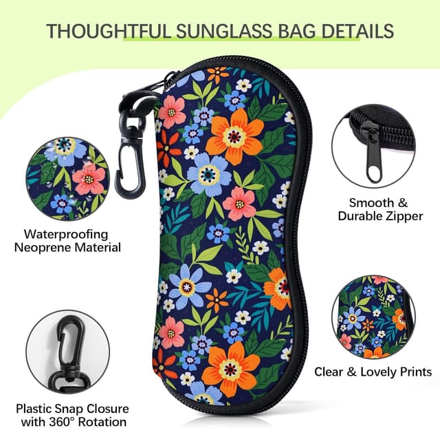 Detalle de Playexen Brillenetui Neopren für 17,5 x 8,5