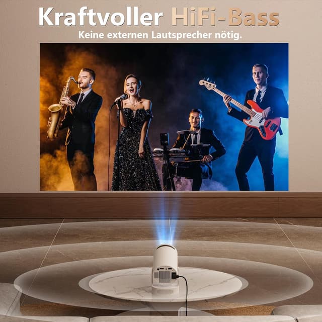 Detalle de Smart Mini Beamer 280 ANSI Lumen đź“˝