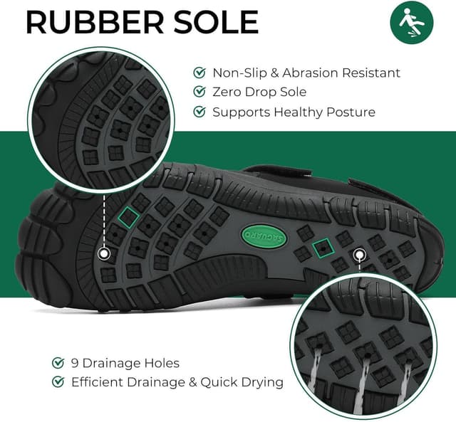 Detalle de SAGUARO Scarpe da Scoglio uomo/donna in acqua con suola antiscivolo e asciugatura rapida (Gr. 35-48)