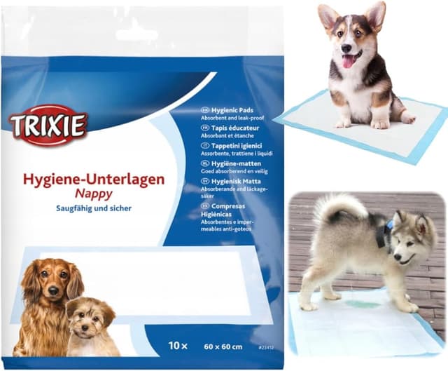 Detalle de TRIXIE Tapis Educateur Chiots 60×60 10 pièces