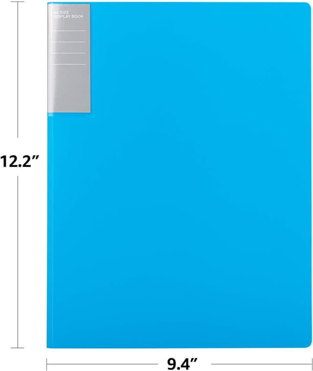 Detalle 2 de Amazon Basics Display Folders A4, 30 pockets — 6 pack