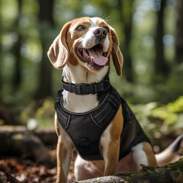 Detalle de Joytale Reflective Dog Collar, L black