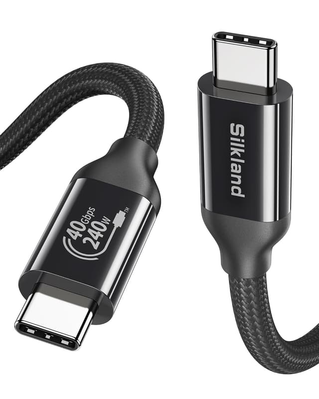 Detalle de Silkland USB4 Thunderbolt 4 Kabel 1,5 m