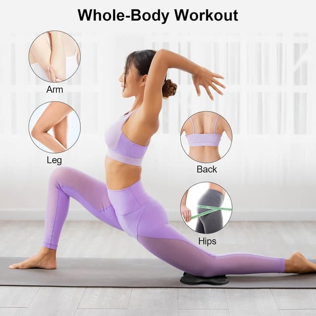 Detalle 2 de Flintronic Yoga Genouillère (2 pièces) en TPE – coussin d’appui antidérapant pour genoux, mains, poignets et coudes