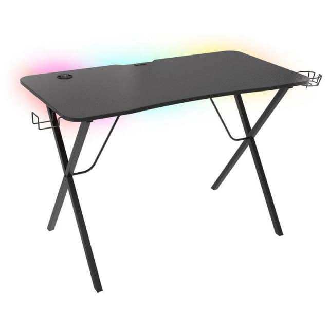 Imagen de Genesis Holm 200 RGB Mesa gaming negra en OfertitasTOP