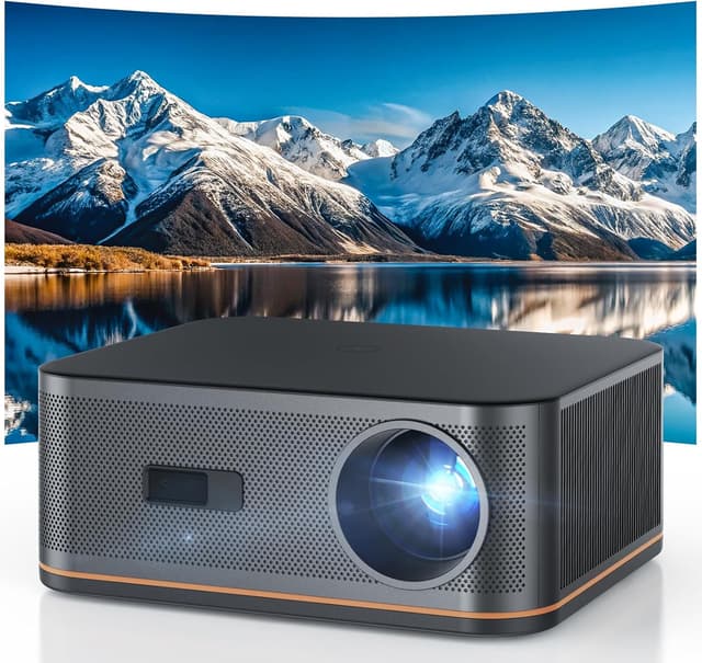 Detalle de HAPPRUN Movie Home Theater 2000 ANSI 4K projector ๐ฝ