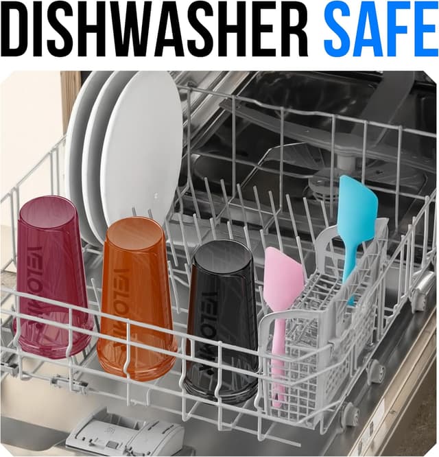 Detalle de VELOMIX 6-Pack 828ml Protein Shaker Bottles with Wire Mixball (BPA-Free, Leak Proof)