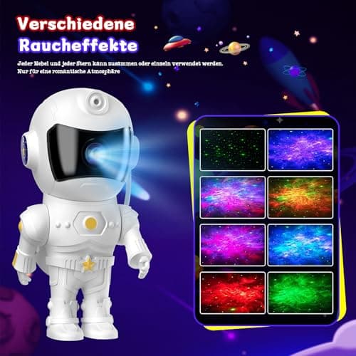 Thumbnail 1 de Projecteur LED Astronaut – projecteur de ciel étoilé