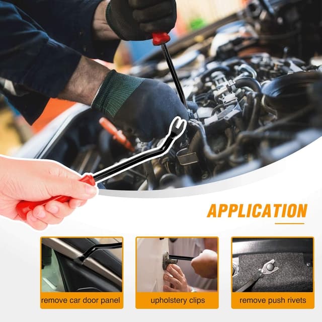 Thumbnail 6 de GOOACC 480PCS Bumper Retainer Clips with Fastener Remover Kit for Door Trim, Shields, and More